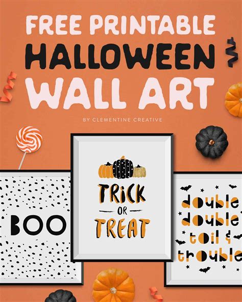 Printable Halloween Wall Decorations
